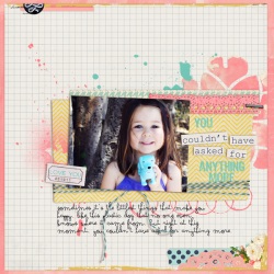 Couldn't Have Asked Digital Scrapbook Page by Tania Shaw